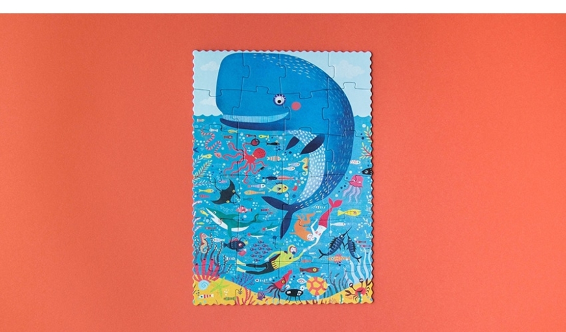 פאזל קטן לויתן (24 חלקים) TO GO