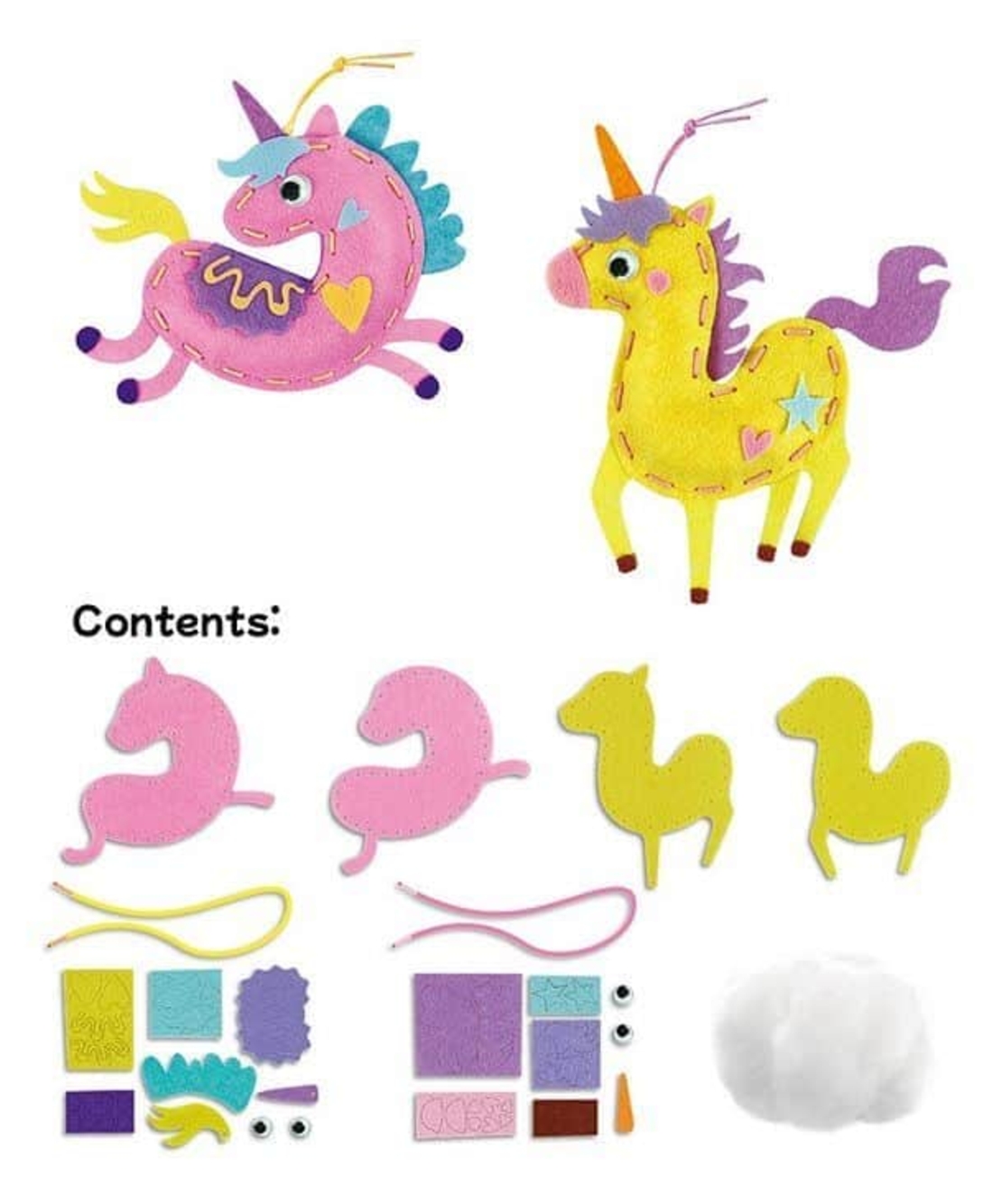 ערכת התפירה הראשונה שלי!- חדי קרן