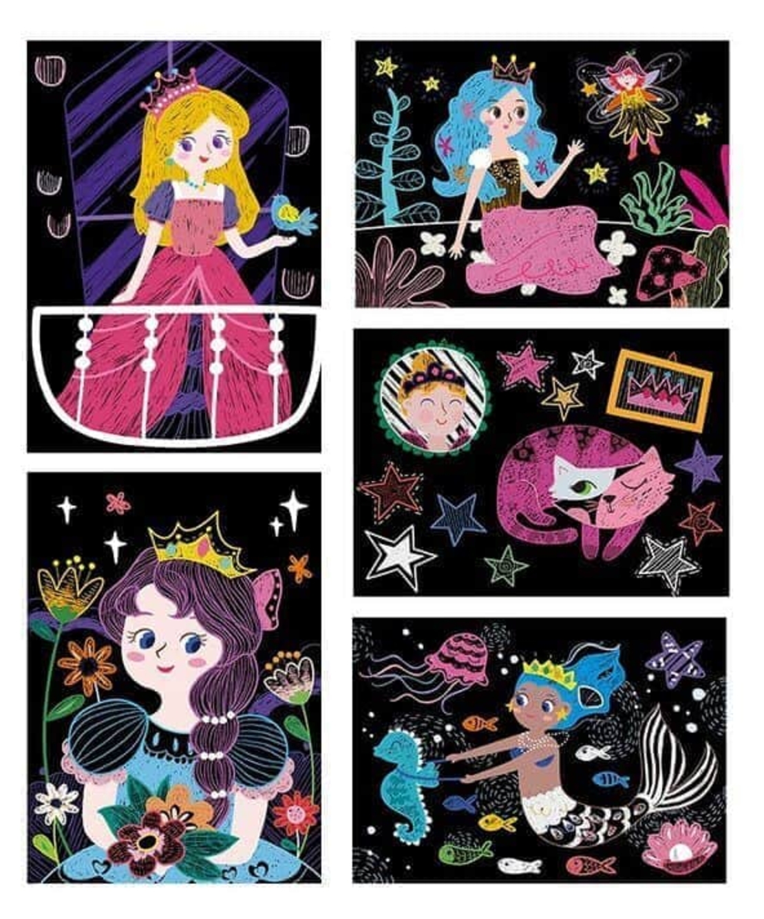 מיני פנקס גירוד נסיכות