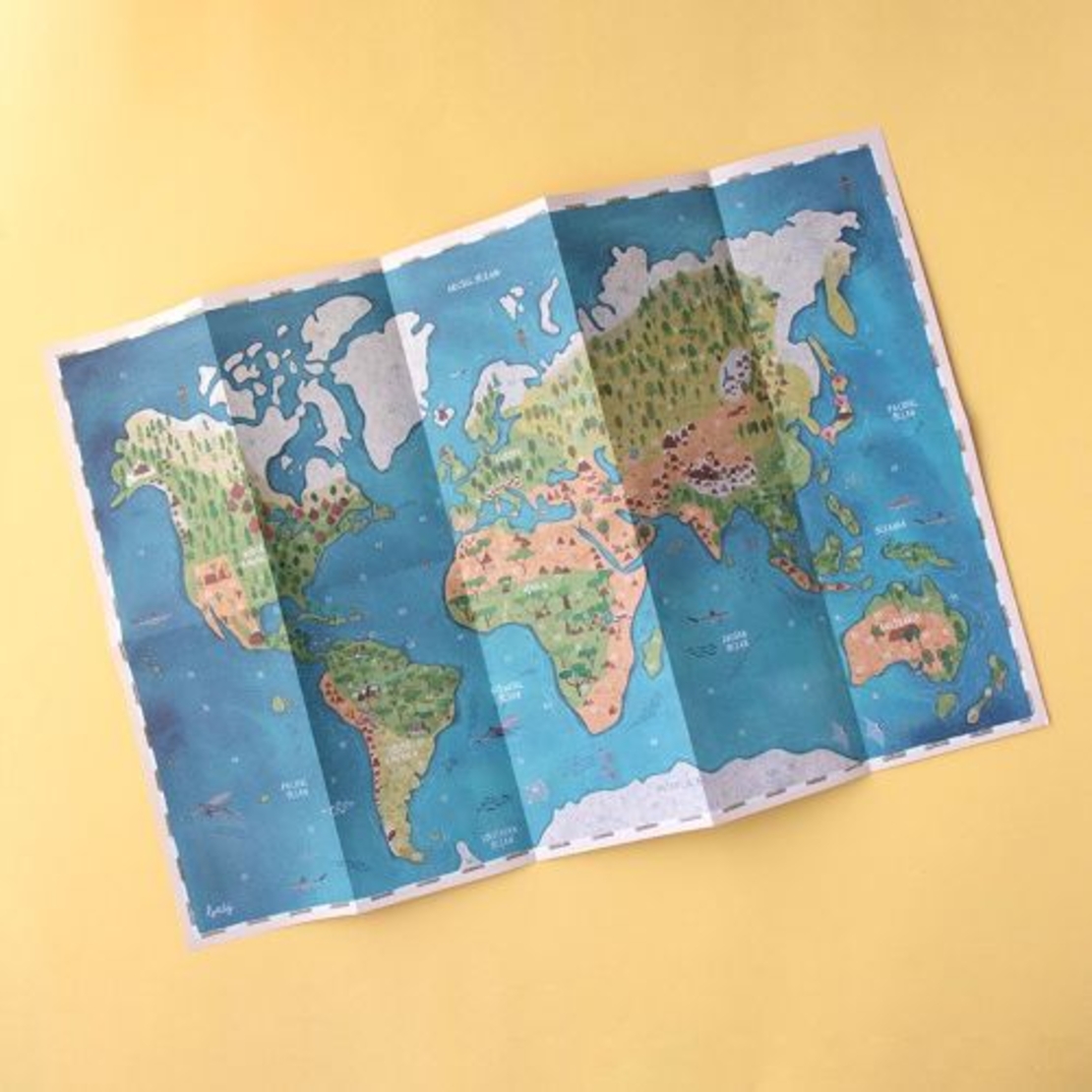 חיות העולם! פוסטר ענק ומדבקות