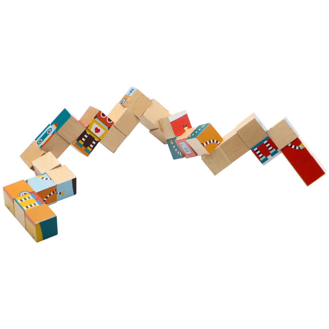 פאזל קוביה- נחש!