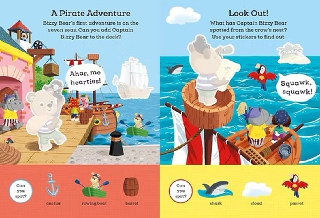 חפש ומצא והמדבקות הראשונות שלי! הרפתקאות