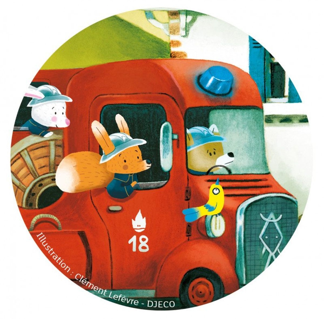 פאזל כבאית מושלם-16 חלקים