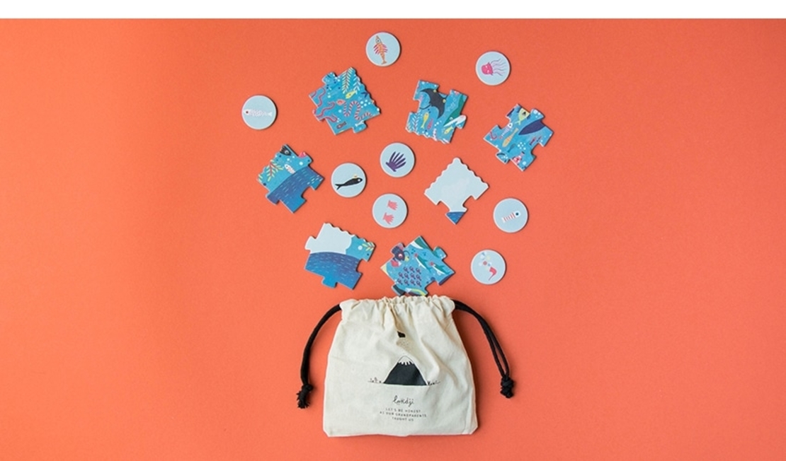 פאזל קטן לויתן (24 חלקים) TO GO