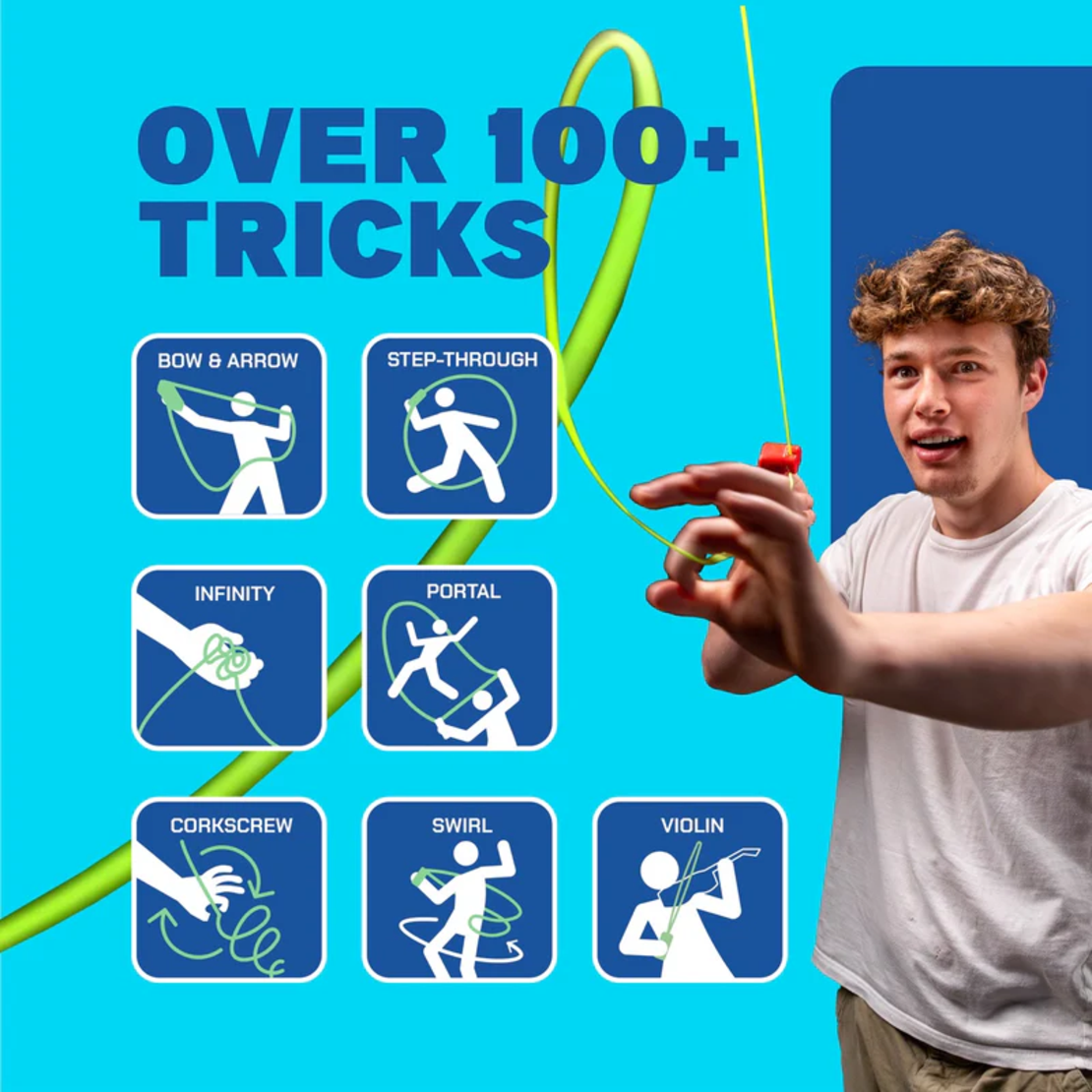 חוט הקסם שעף באוויר- Zip String!