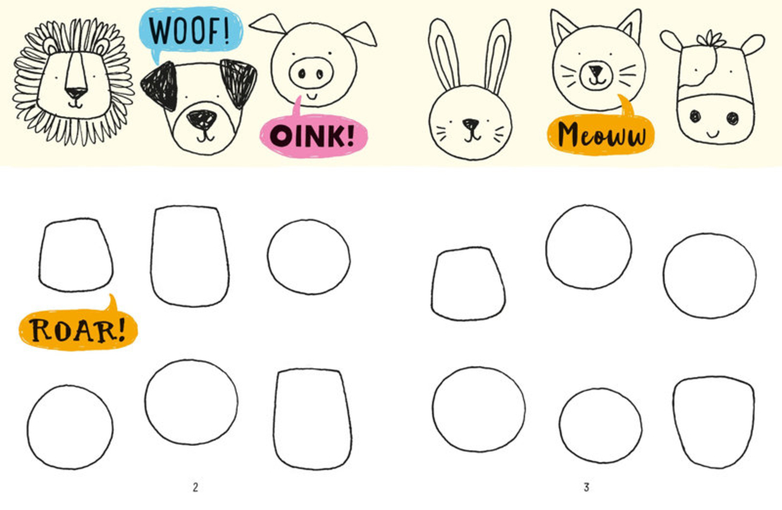 שרבוט חיות ספרון מיני