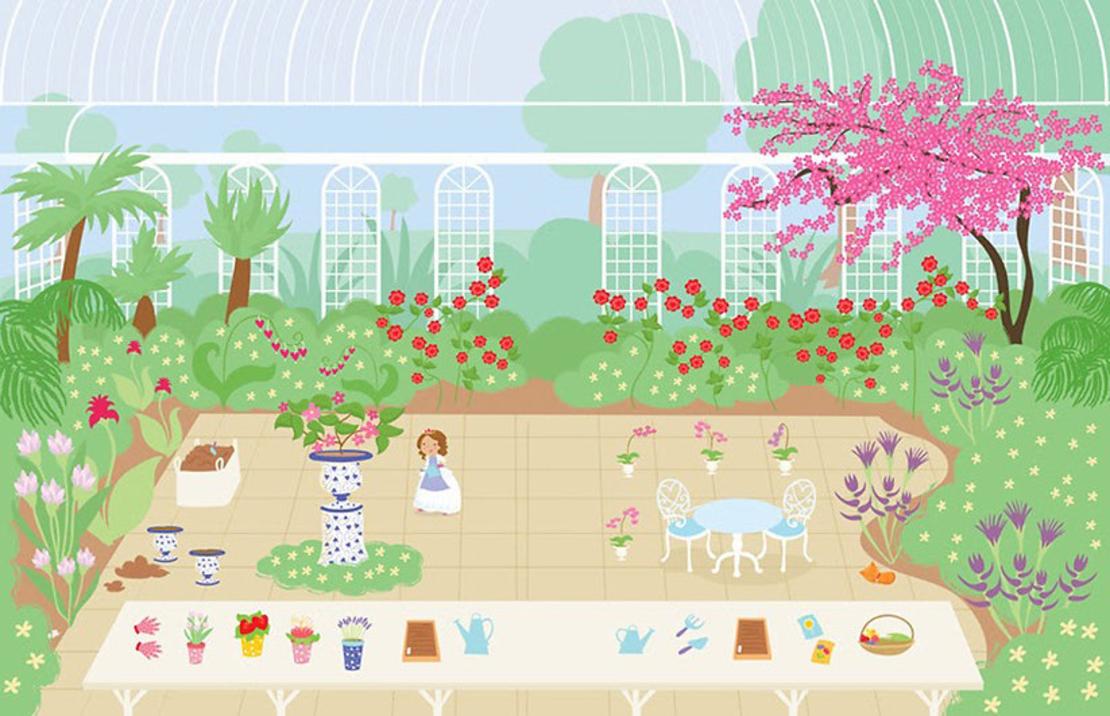 555 מדבקות ארמון נסיכות