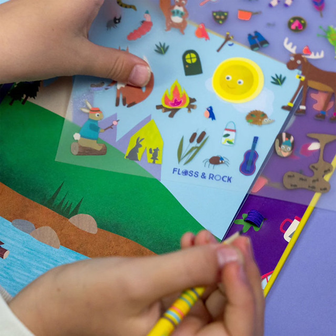 ערכת מדבקות קסם להעברה- הרפתקאה