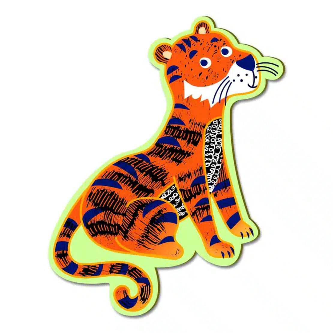 משחק חיות מגנטי לגירוד במארז מהודר