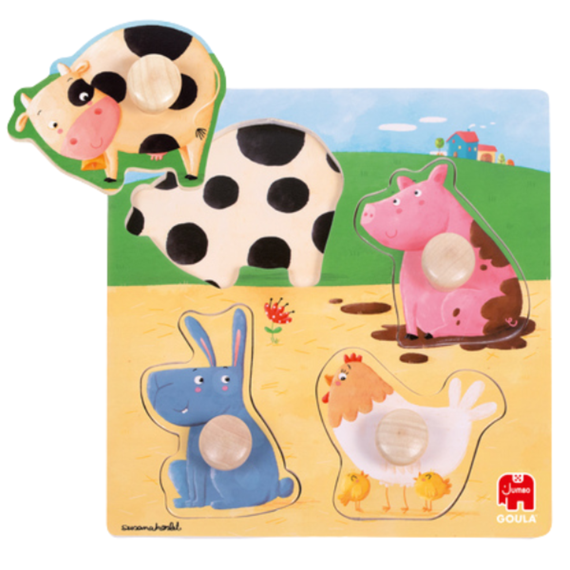 פאזל עץ חיות החווה! (!+)