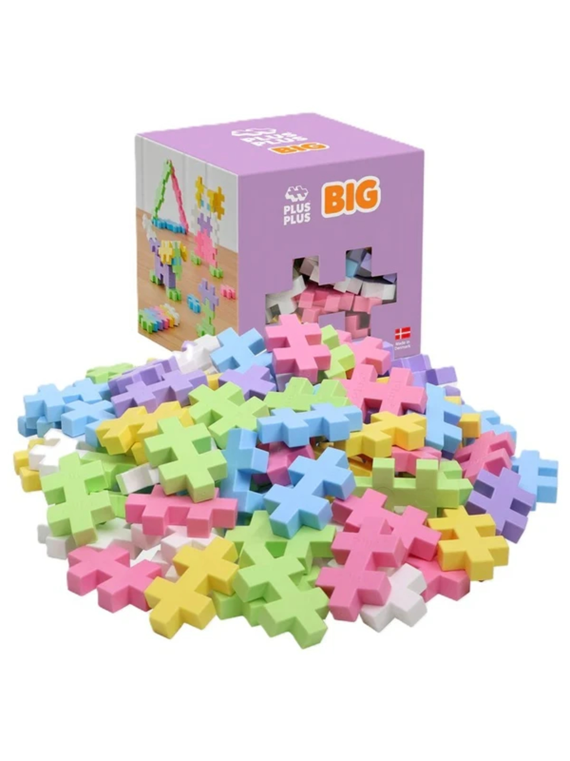 פלוס פלוס ביג פאזל פסטל-100 חלקים! (1+)