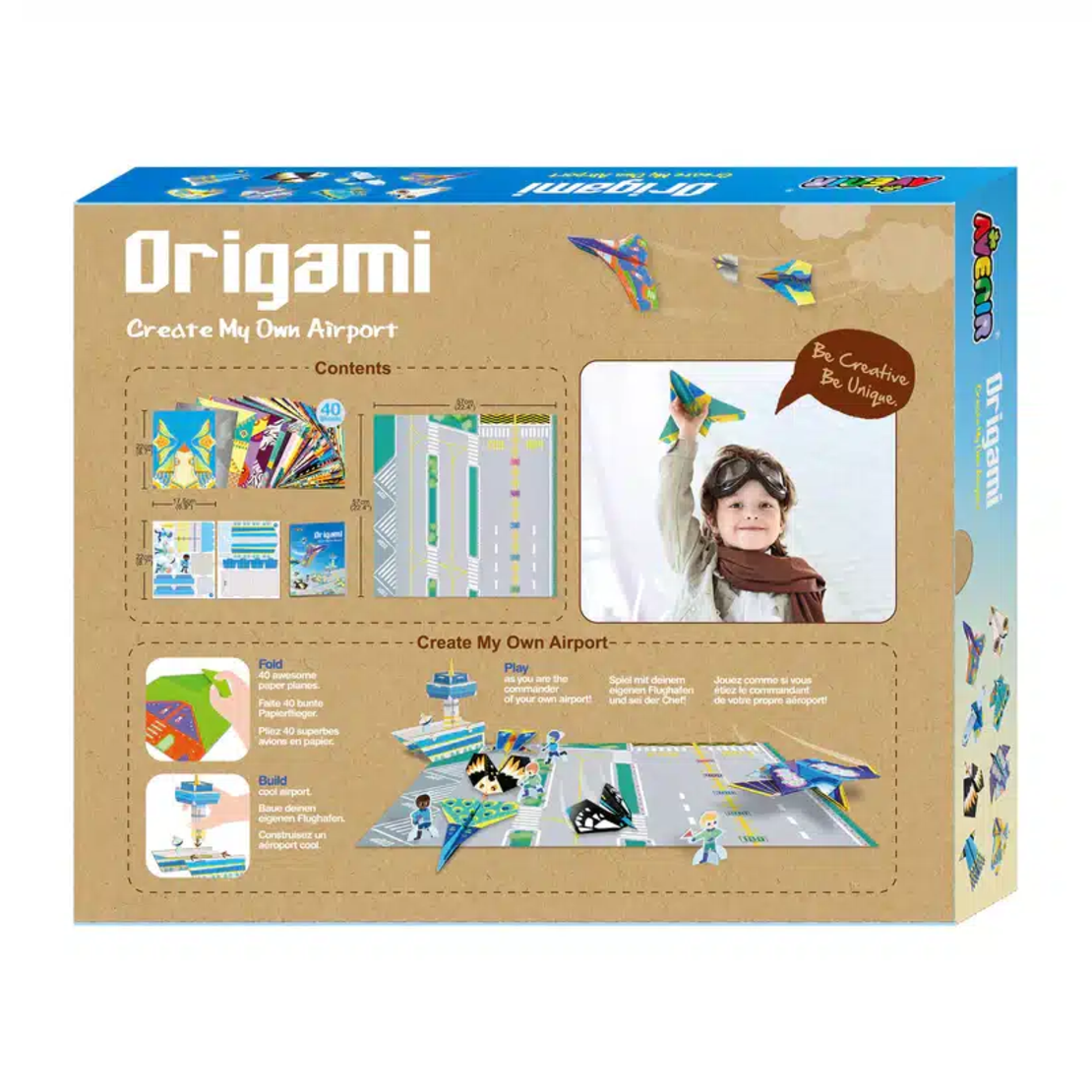 ערכת אוריגמי- טיסנים ושדה תעופה!