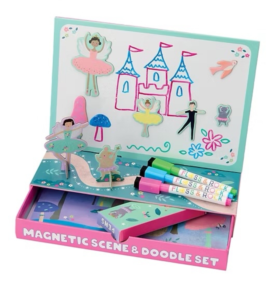 מארז משחק מגנטי וציור בלט קסום!