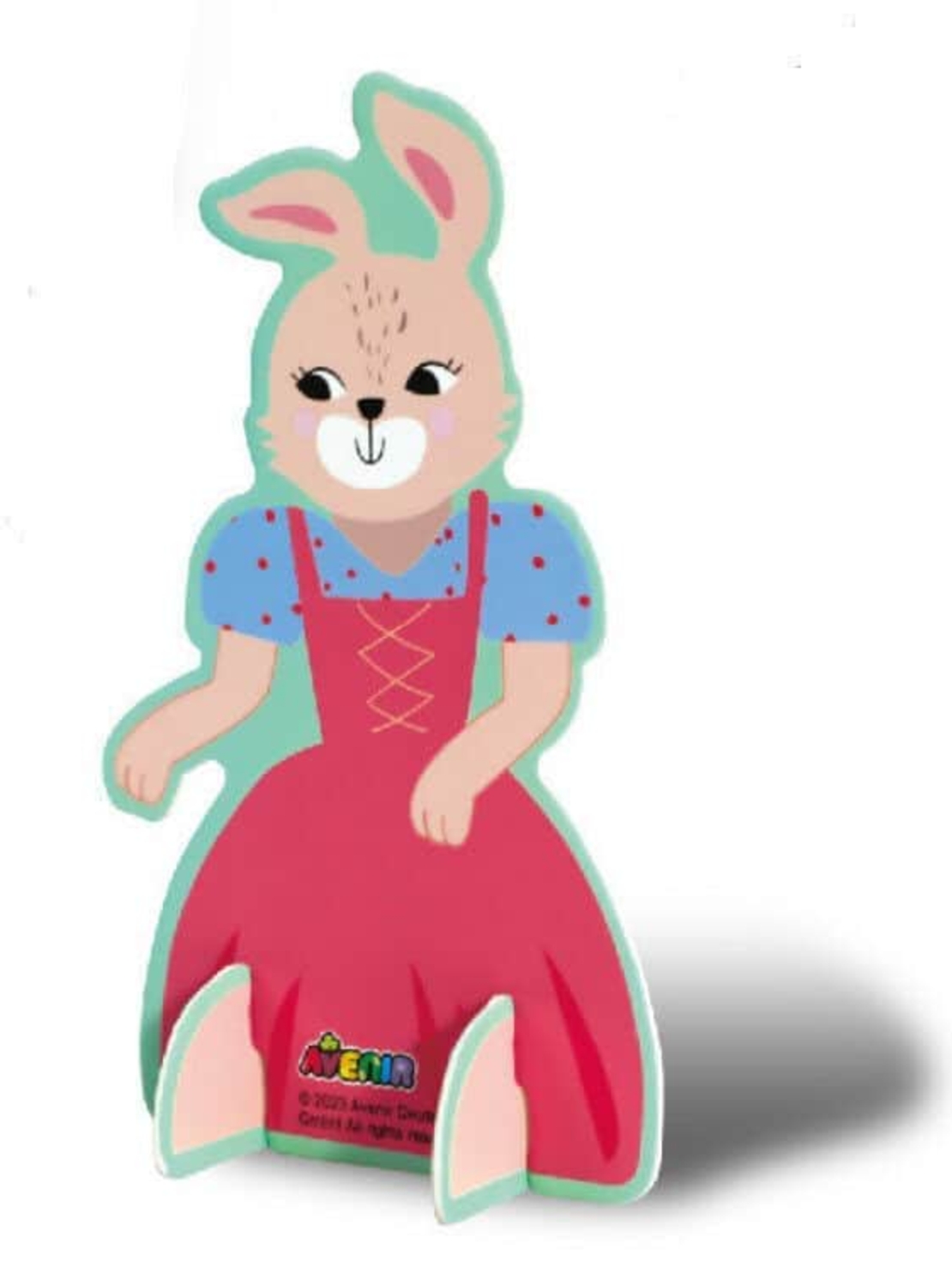 קופסת יצירות מוטוריקה עדינה - הבית של גברת ארנבת!