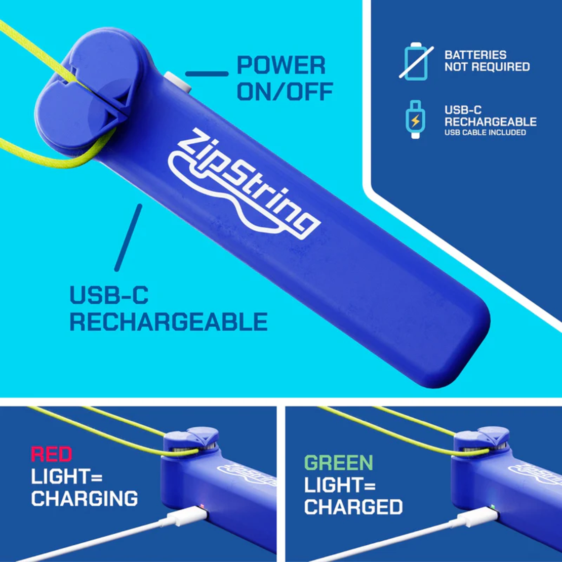 חוט הקסם שעף באוויר- Zip String!