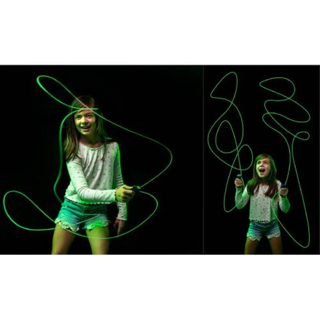 חוט הקסם שעף באוויר- Zip String! - זוהר בחושך!