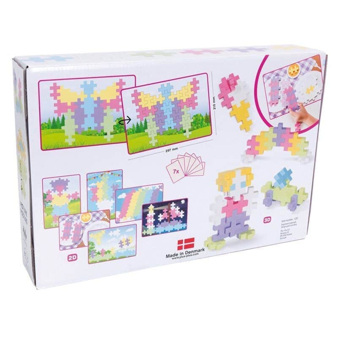 פלוס פלוס ביג פאזל פסטל-60 חלקים! (3+)