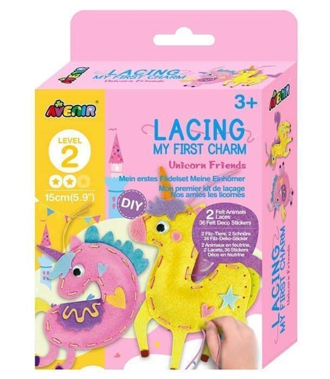 ערכת התפירה הראשונה שלי!- חדי קרן