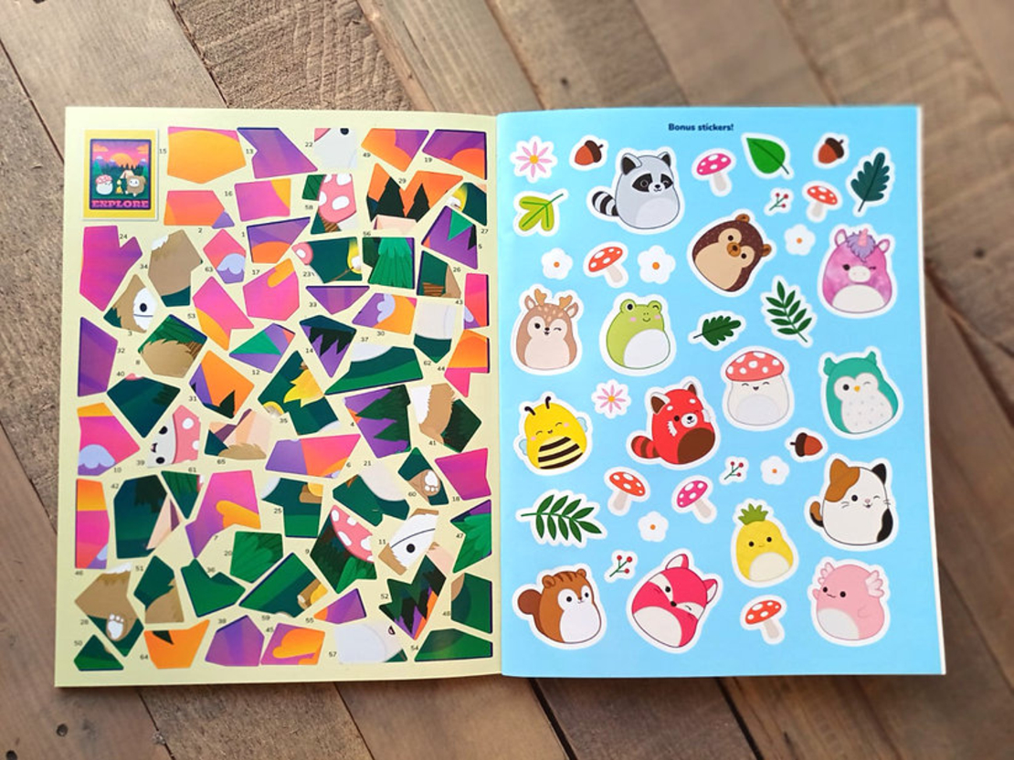 צביעה במדבקות פסיפס סקווישמלו!