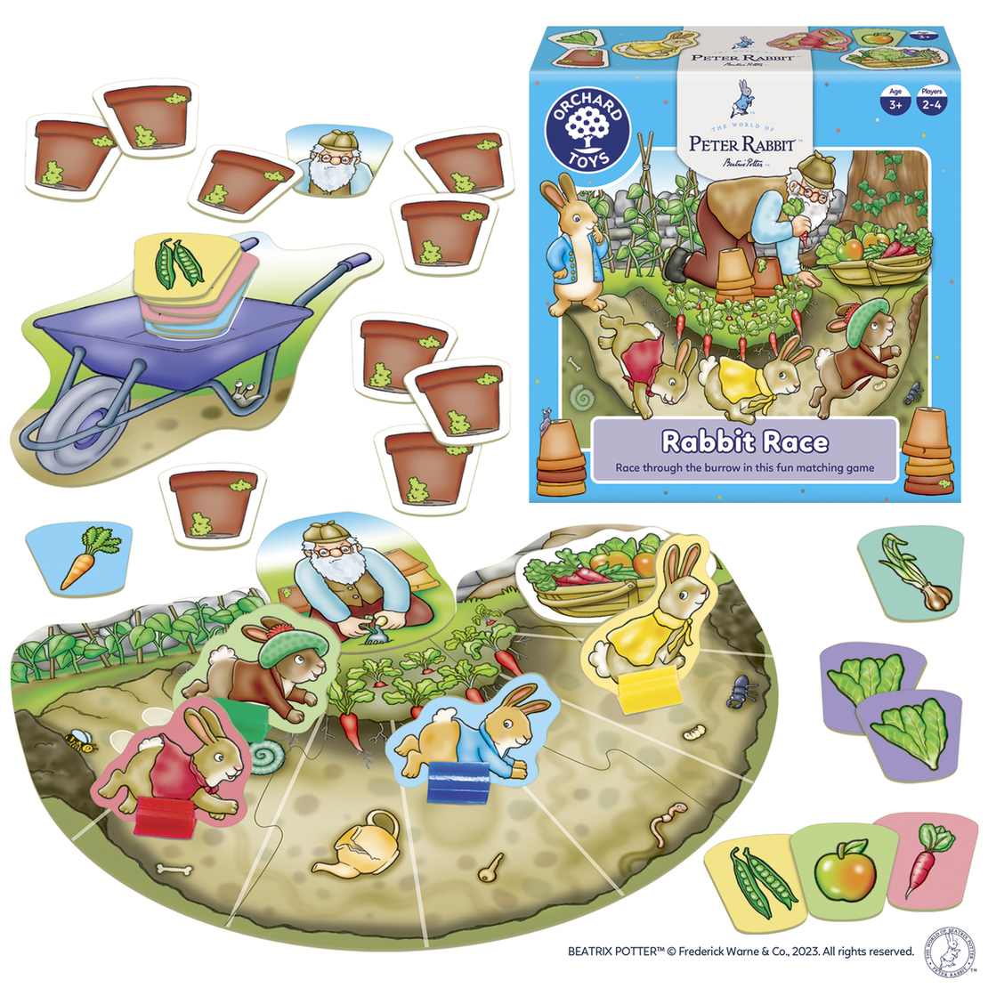 מירוץ הארנבים! פיטר הארנב