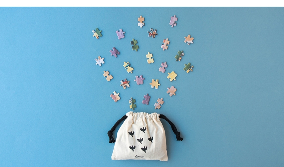 פאזל כיס חד קרן (100 חלקים) TO GO