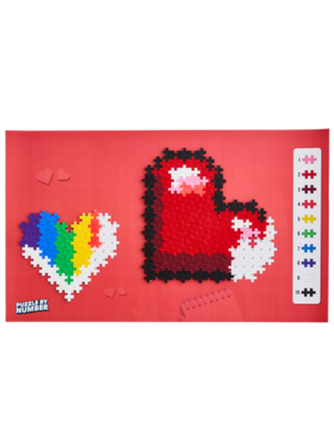 פלוס פלוס- פאזל בונים לבבות 250 חלקים