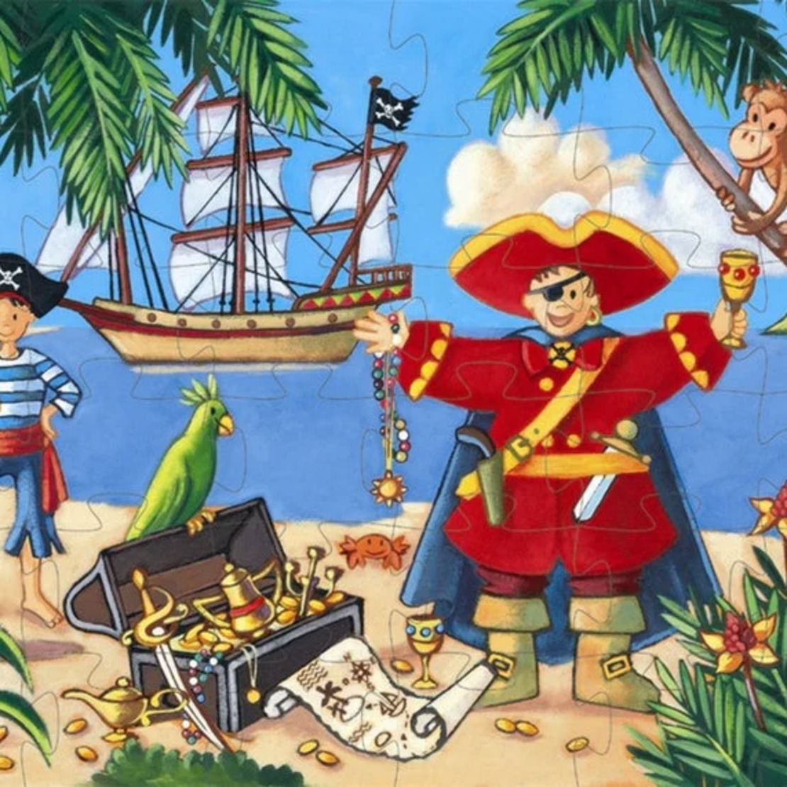 פאזל פיראט 36 חלקים