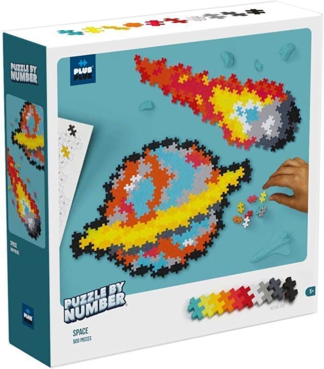 פלוס פלוס- פאזל מספרים חלל!-500 חלקים