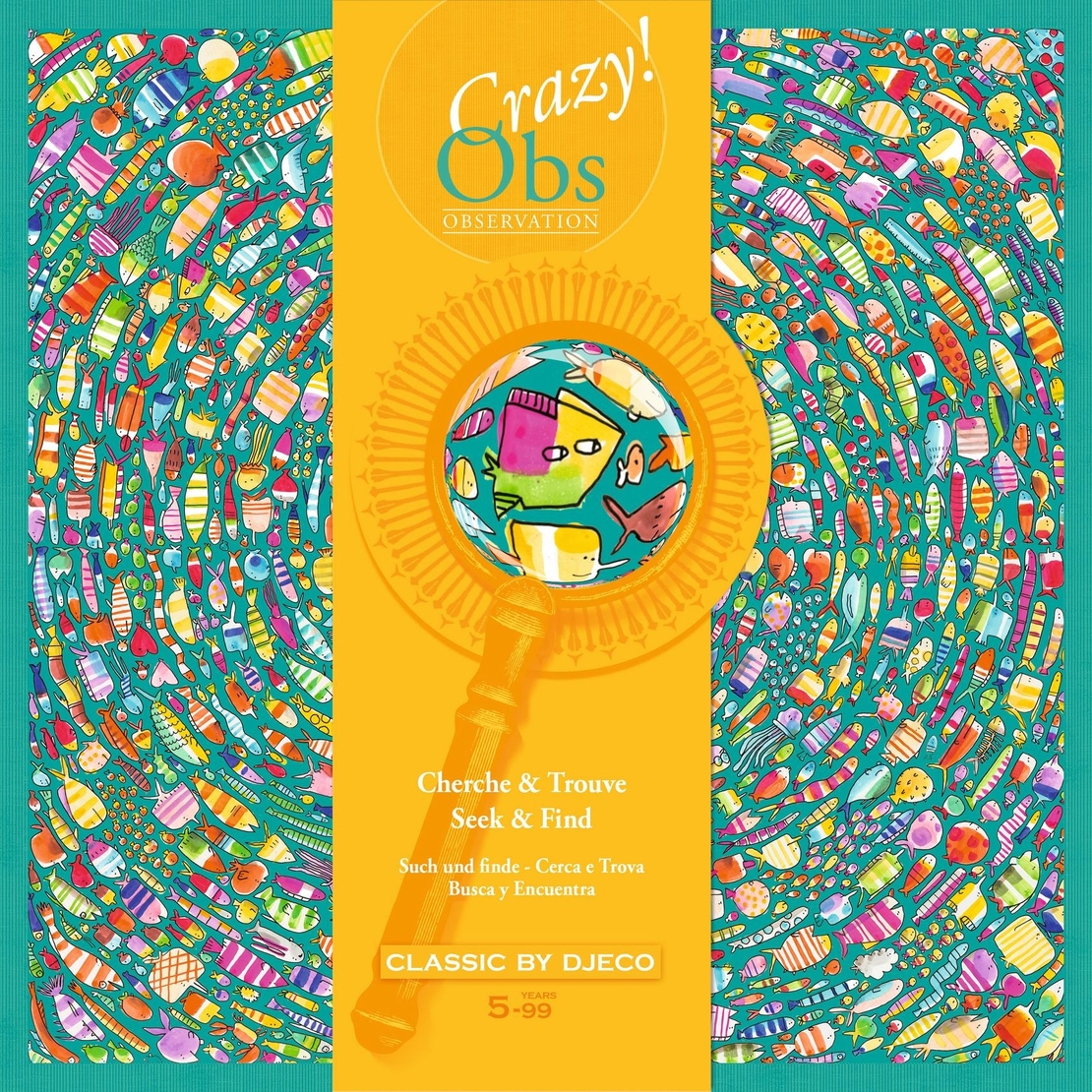 הבחנה משוגעת פישי פיש! משחק תפיסה חזותית ומהירות