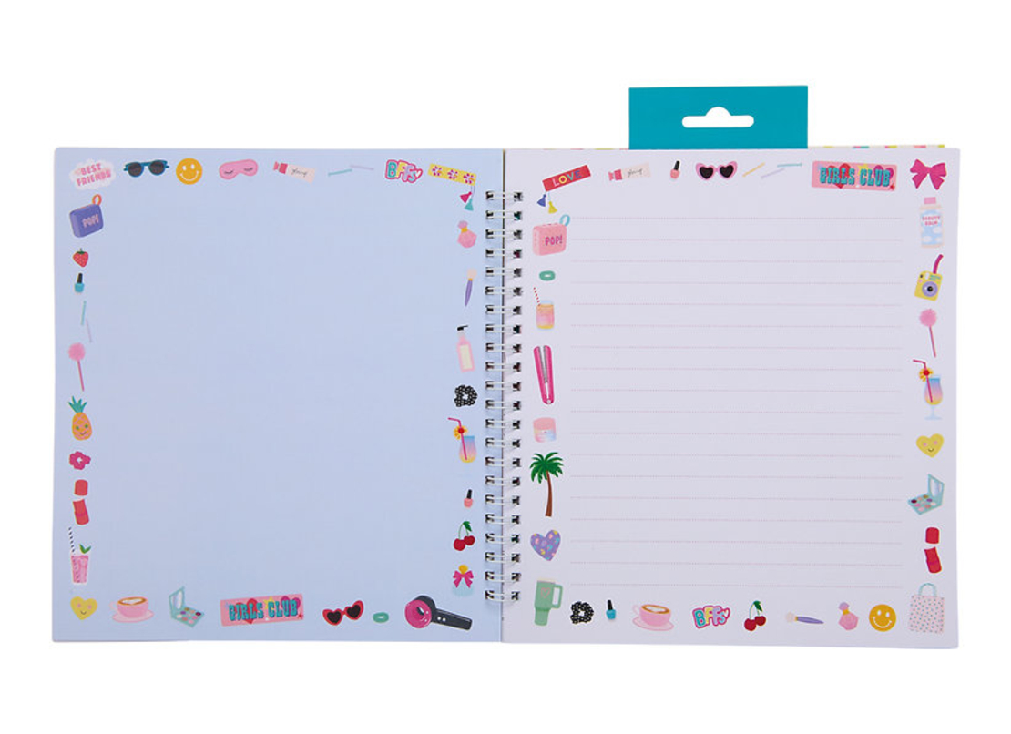 חוברת אופנה-הלבשה, צביעה ומדבקות! דיסקו