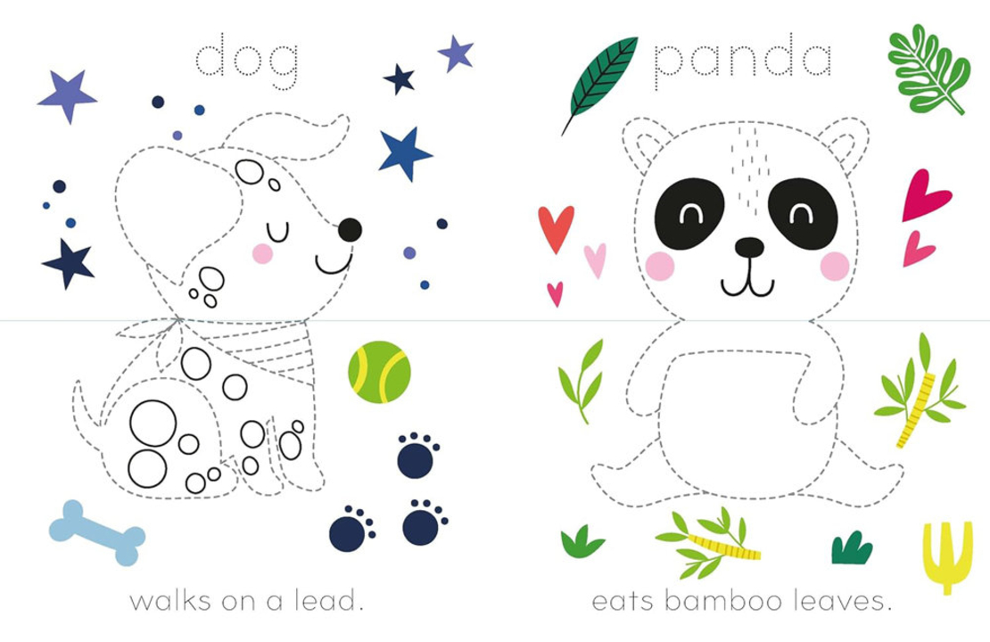 עוקבים עם עיפרון, צובעים בכייף ויוצרים חיות מבולבלות!