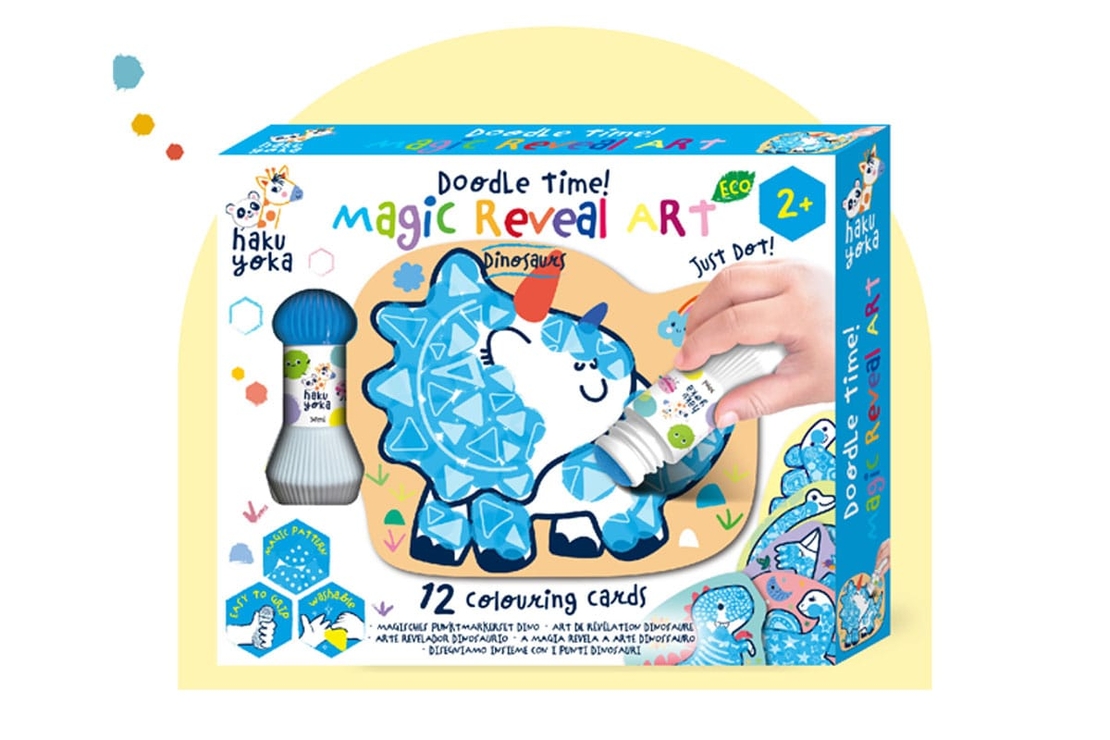 ערכת יצירה טושטושים והדפסים- דינוזאורים! (2+)