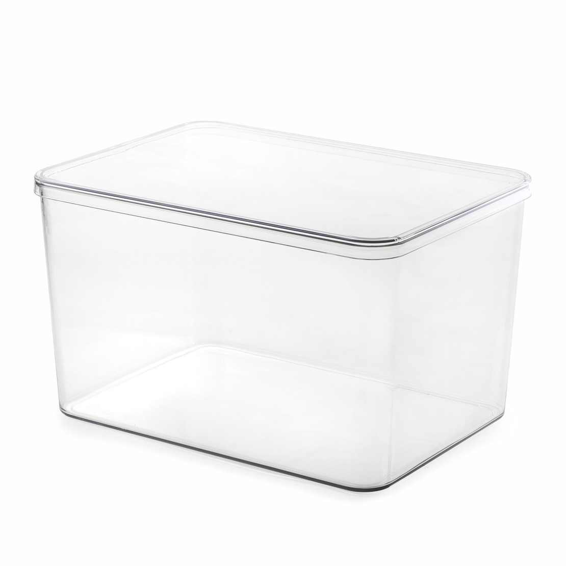 קופסא אקרילית עם מכסה- XL