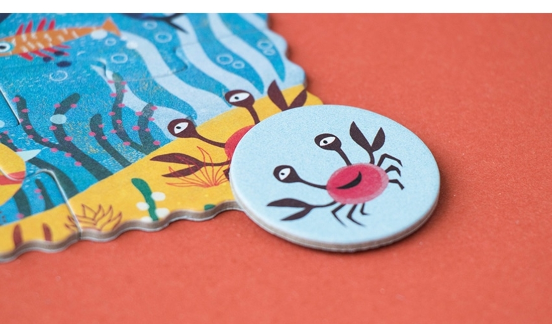 פאזל קטן לויתן (24 חלקים) TO GO