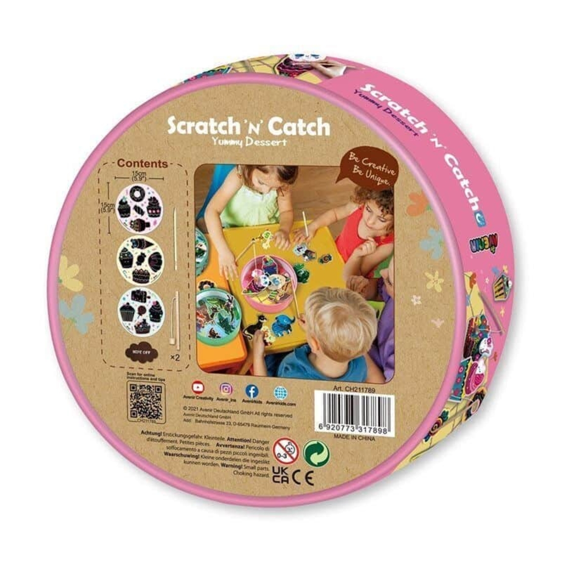 ערכת יצירה גרד ותפוס- קינוחים!