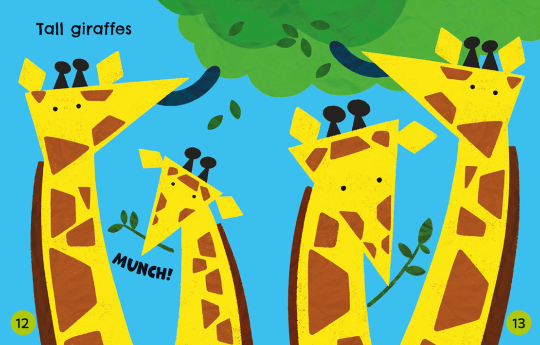 חוברת מיומנות גזירה-גוזרים ומדביקים חיות