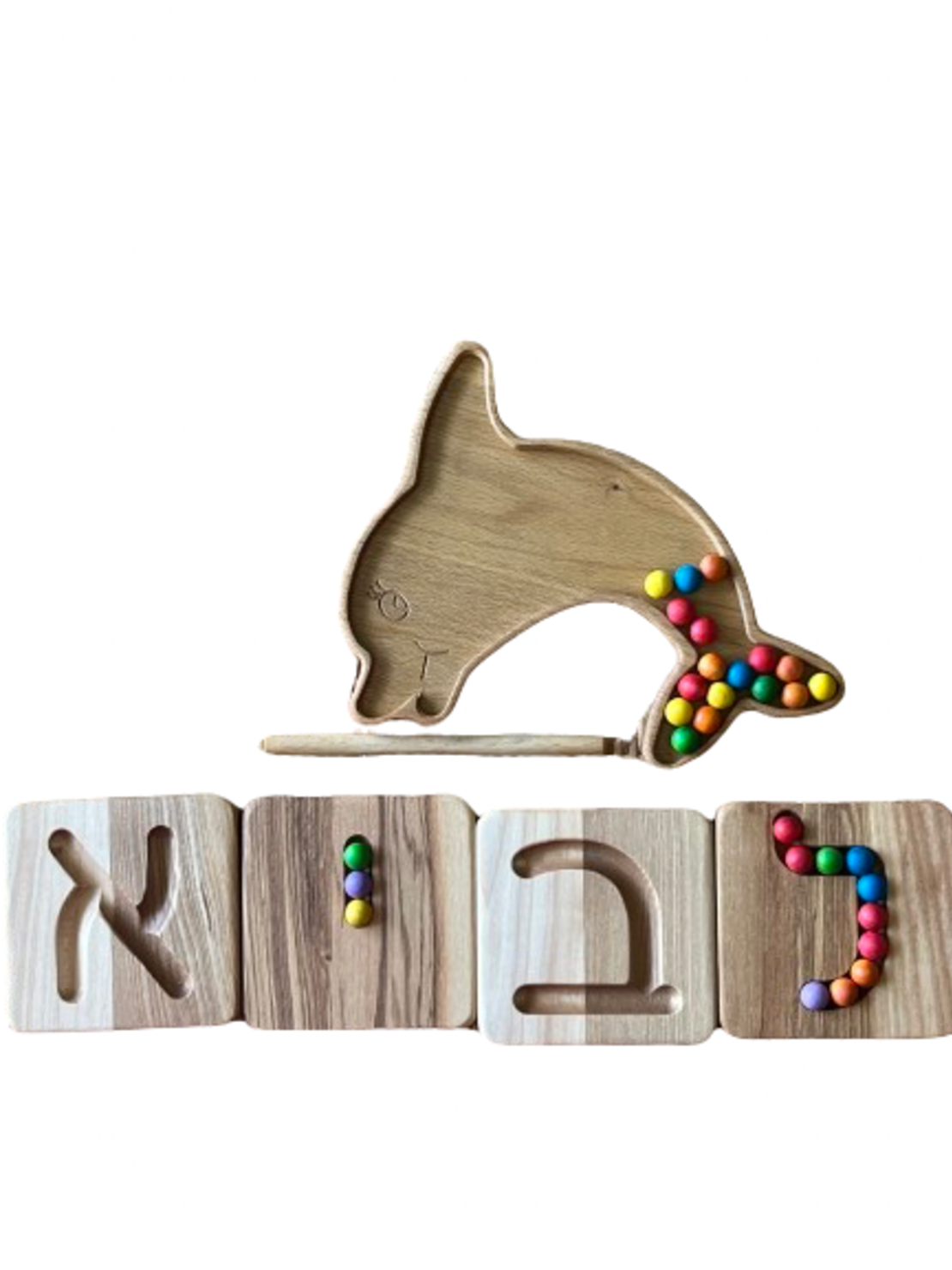 אותיות מעקב דו״צ- דפוס וכתב