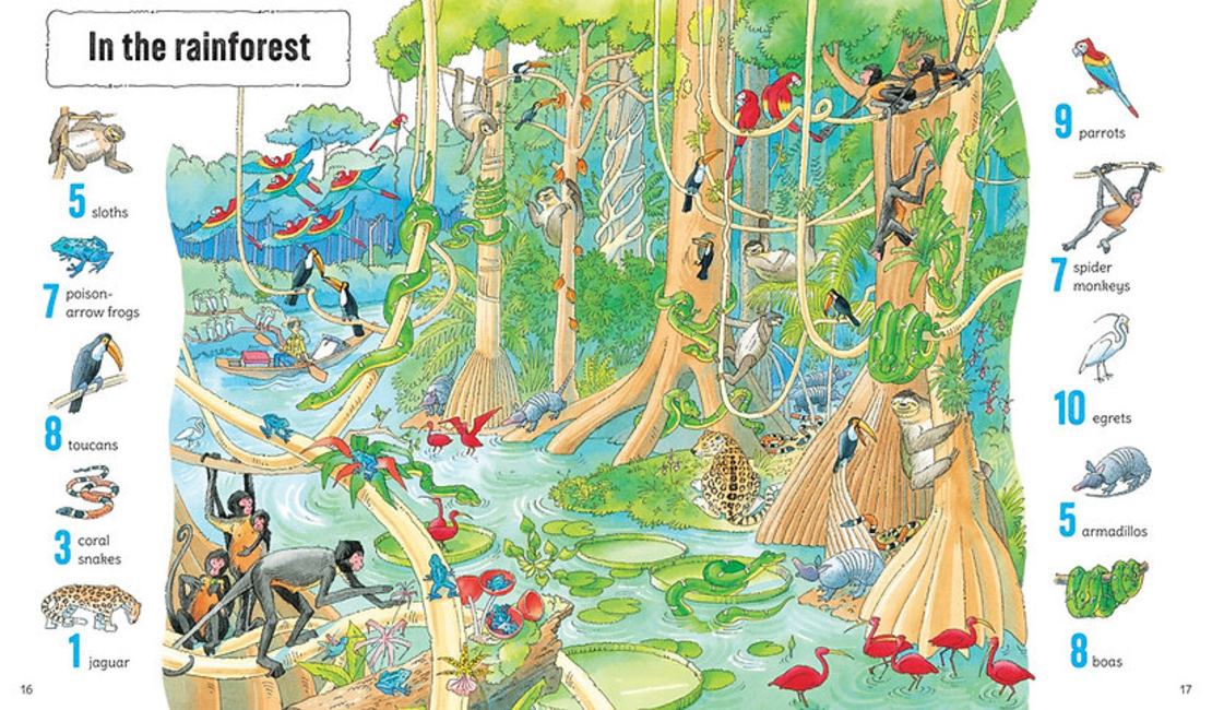 חפש ומצא 1001 דברים חיות!