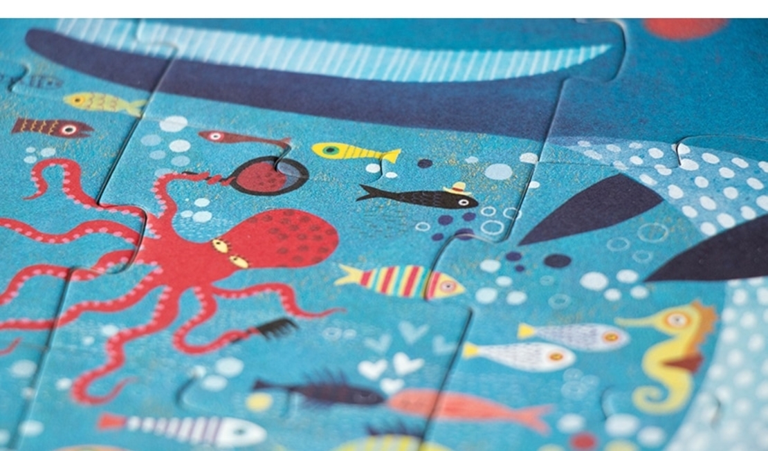 פאזל קטן לויתן (24 חלקים) TO GO