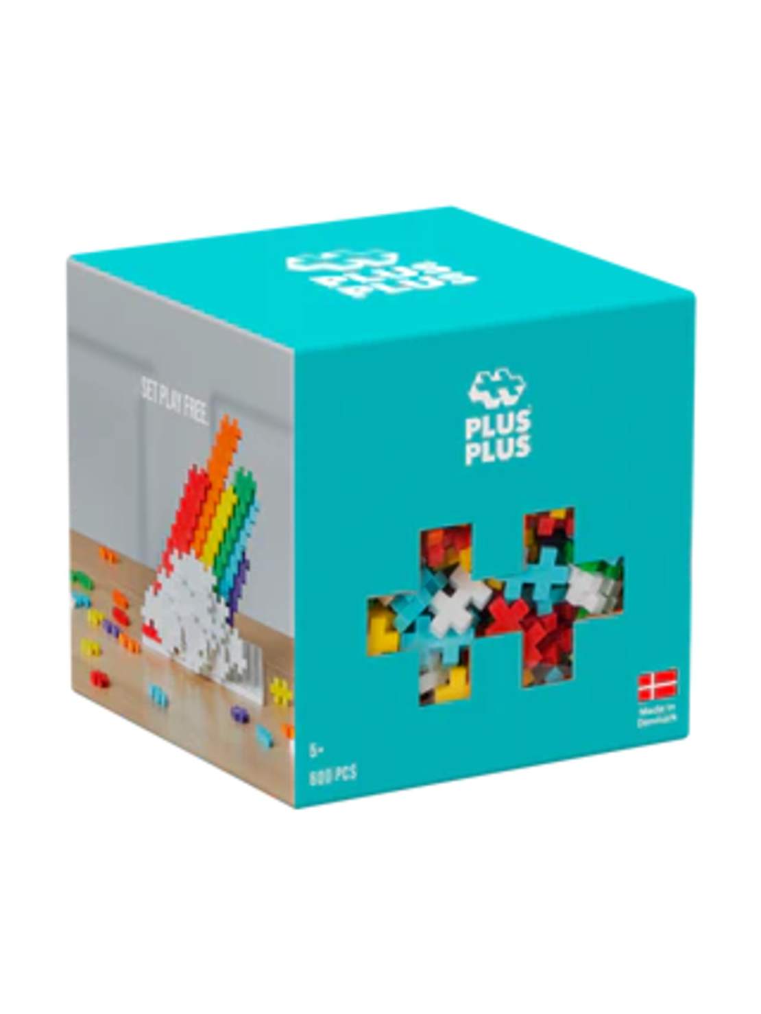 פלוס פלוס- 600 חלקים בצבעי קשת בענן