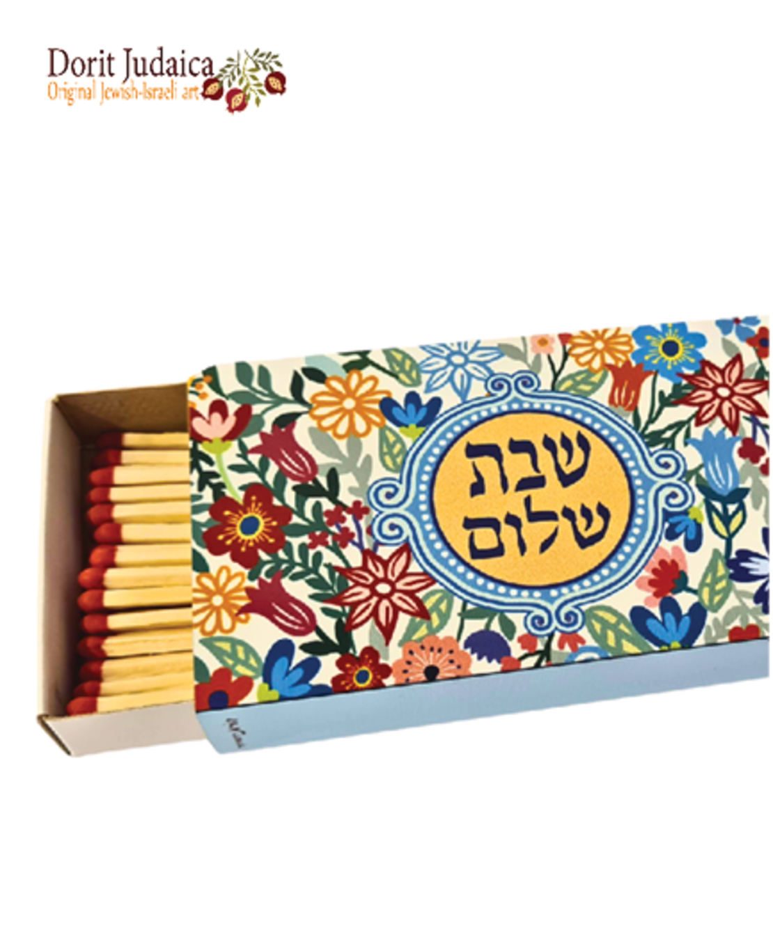 Xlמעמד גפרורים פרחים צבעוניים SHGP-18