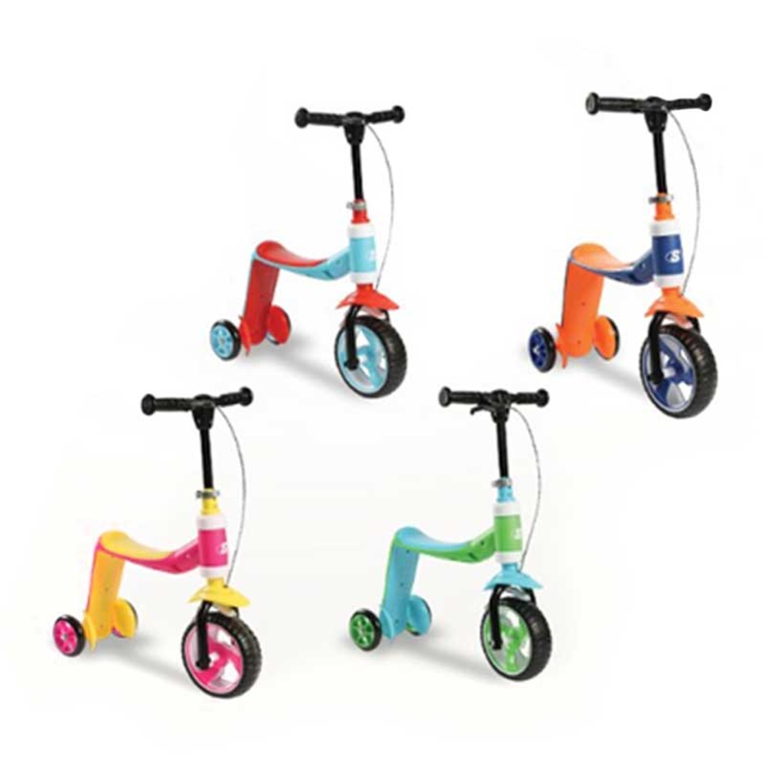 אופני איזון+קורקינט 2 ב-1 Skater Grow פטנט עולמי