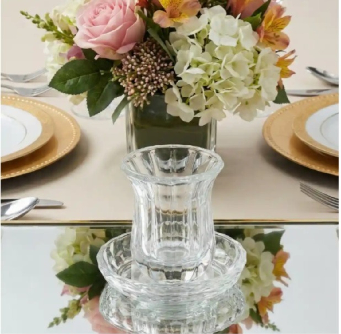 UK42495 גביע קריסטל מהודר ללא רגל 9 ס