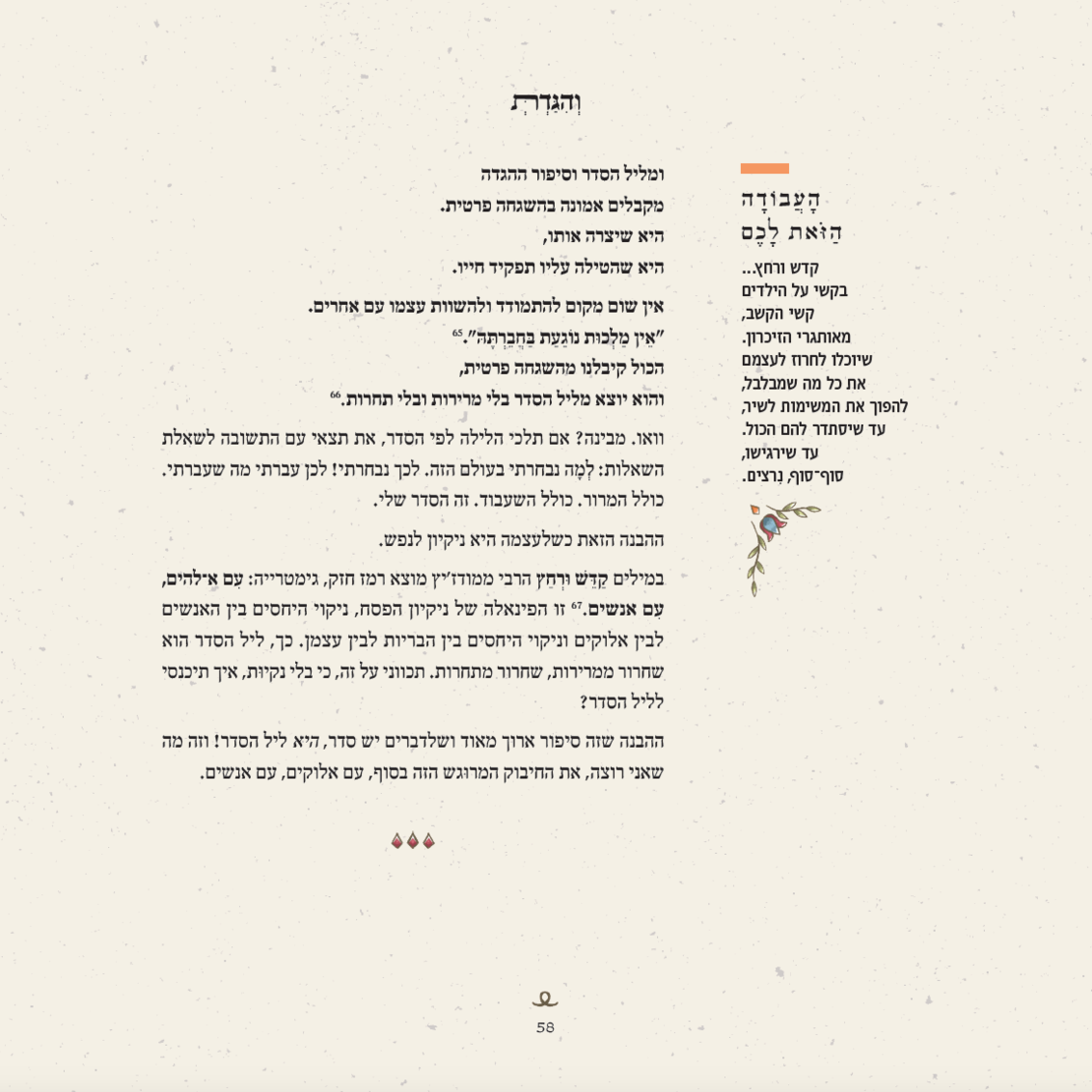 וְהִגַּדְתְּ | הגדה של פסח הרבנית ימימה מזרחי