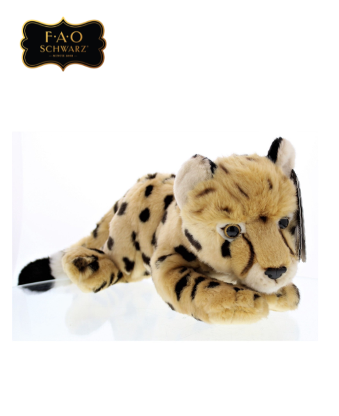 בובה גדולה מפרווה איכותית צבוע