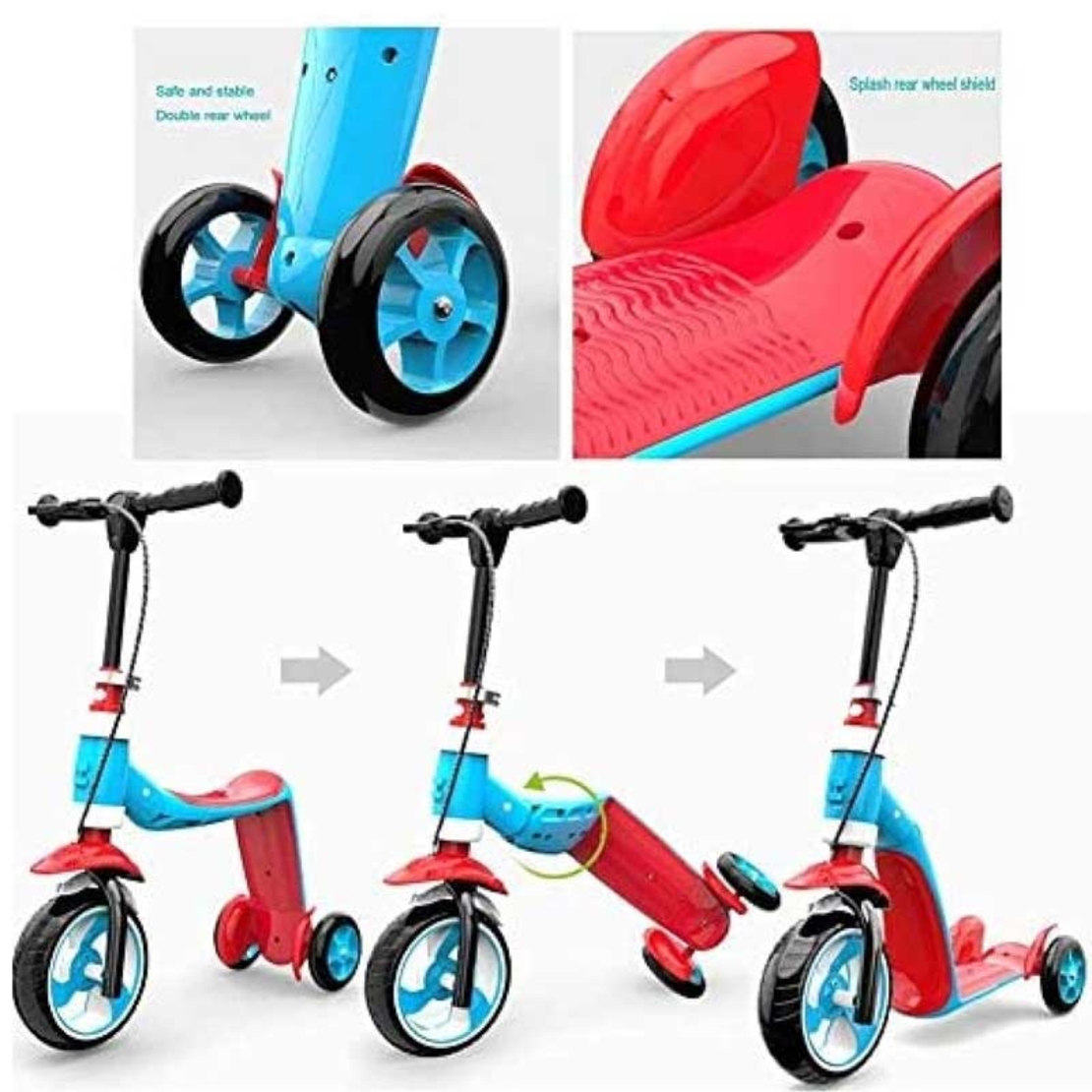אופני איזון+קורקינט 2 ב-1 Skater Grow פטנט עולמי