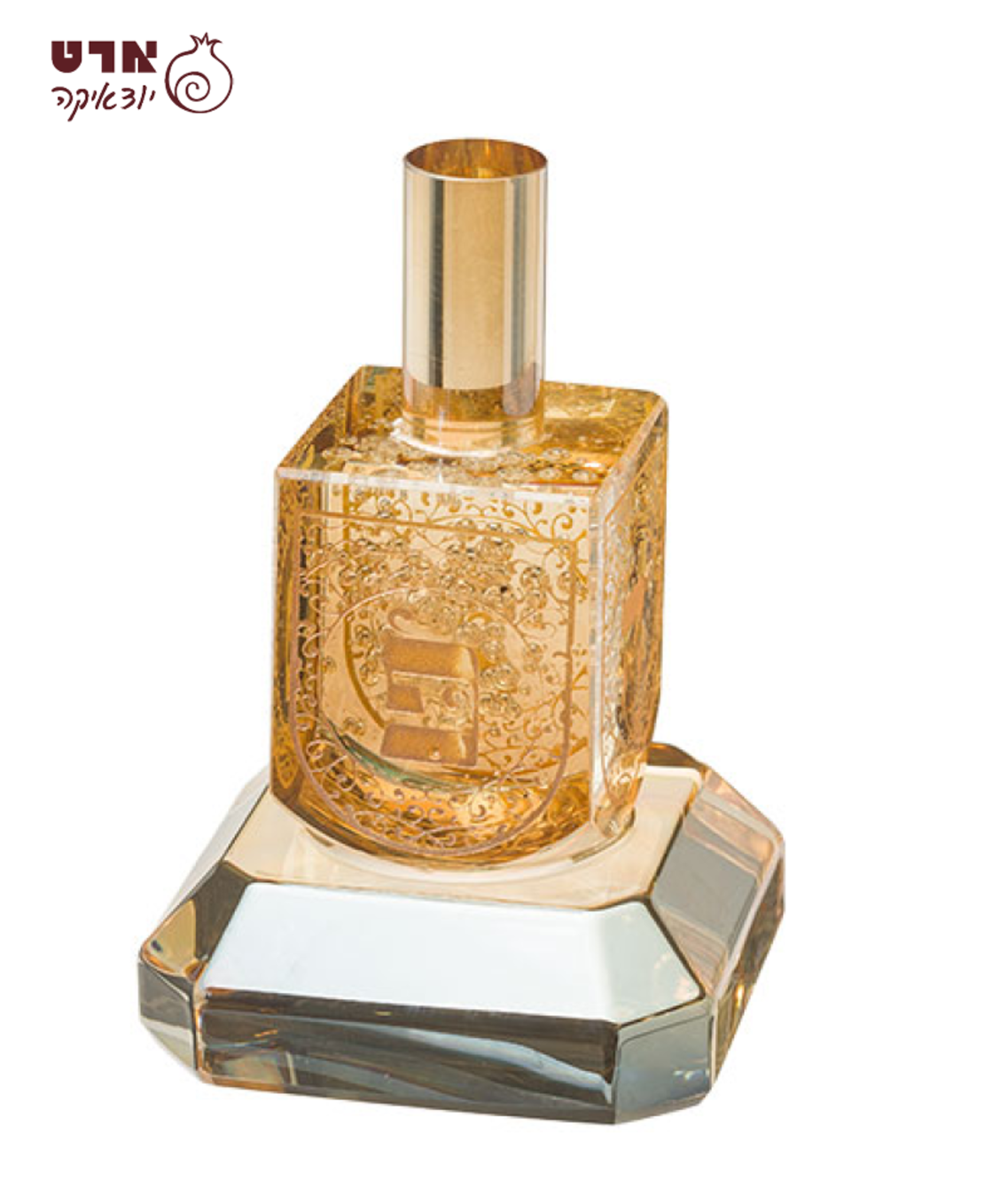 UK40099 סביבון קריסטל זהב 11 ס