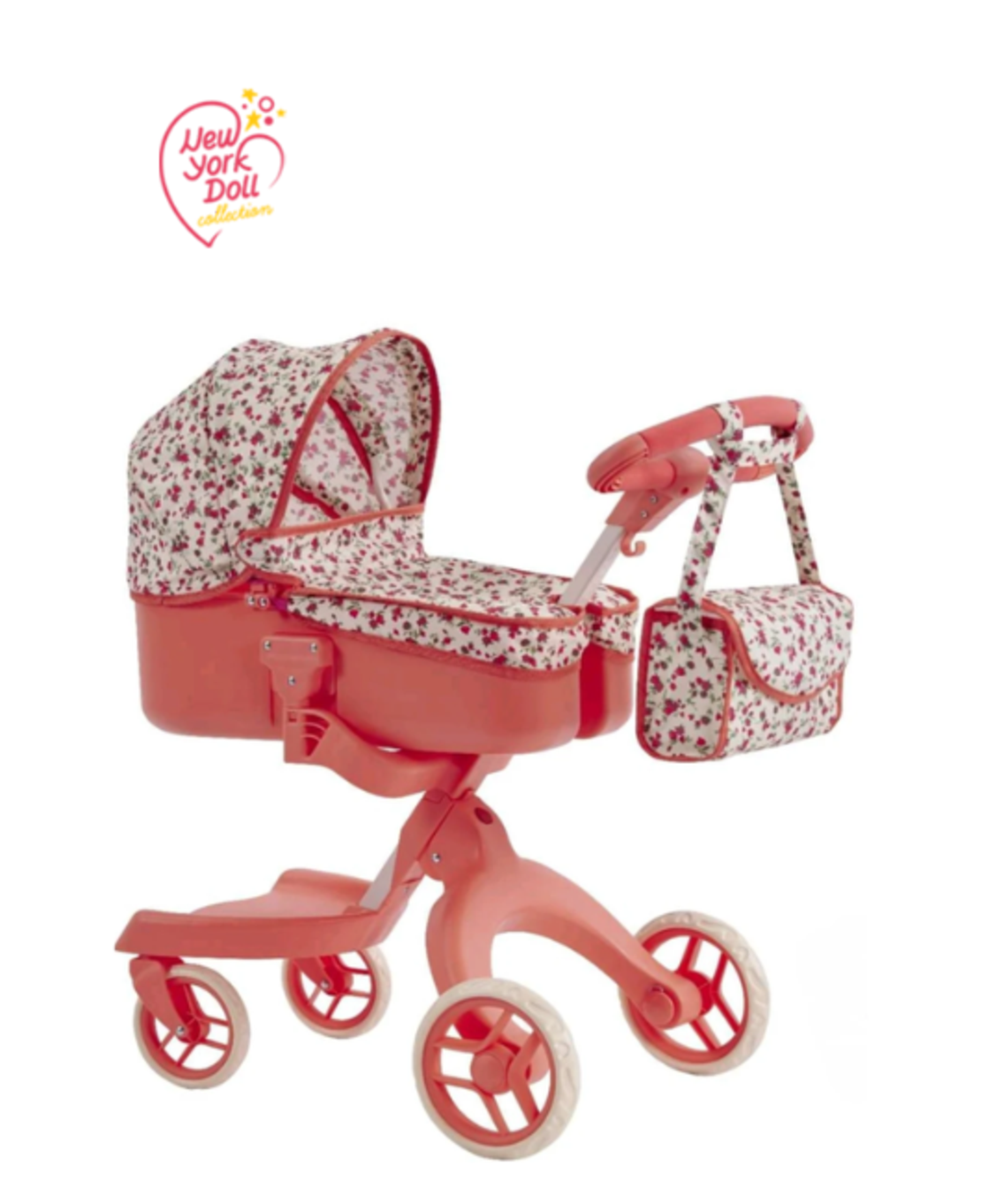 עגלת סטוקי שכיבה - דגם 263 פרחוני