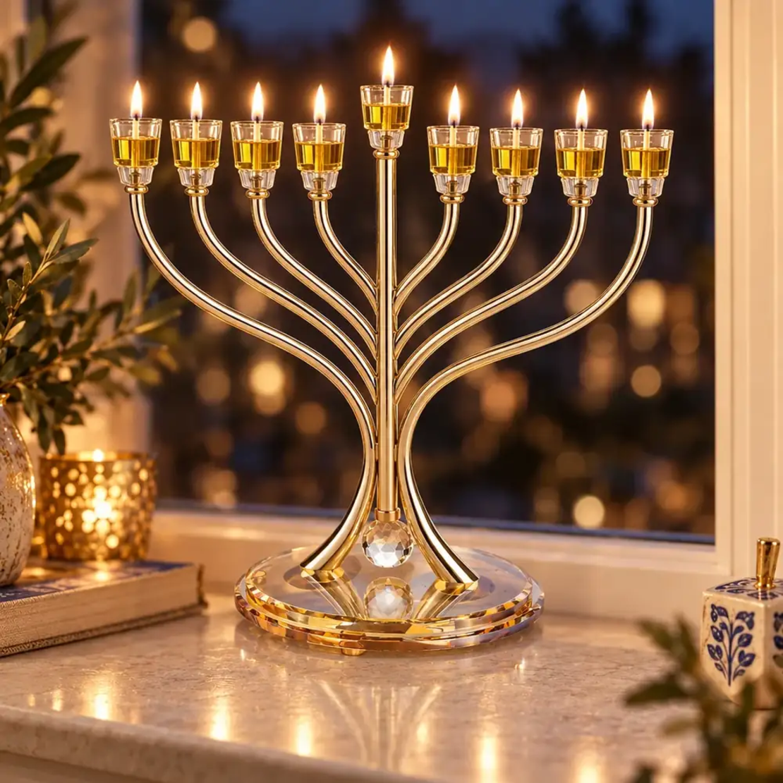 UK54081 חנוכיה 