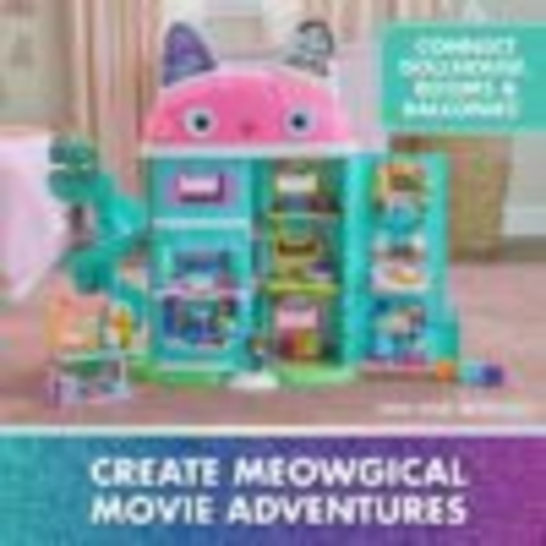 3658H בית הבובות של גבי - בית בובות ענק סרט